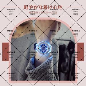 【人気】時計 レディース 夜光発光 腕時計 レ...の詳細画像4