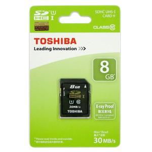 【SALE】東芝 SDHCカード 8GB CLASS10 30MB/S UHS-I対応 高速仕様 [海外版パッケージ]【 SDメモリー  SDカード 8GB 】｜meitsu-2