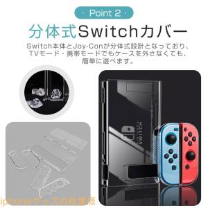 ニンテンドー スイッチケース ガラスフィルム付...の詳細画像3