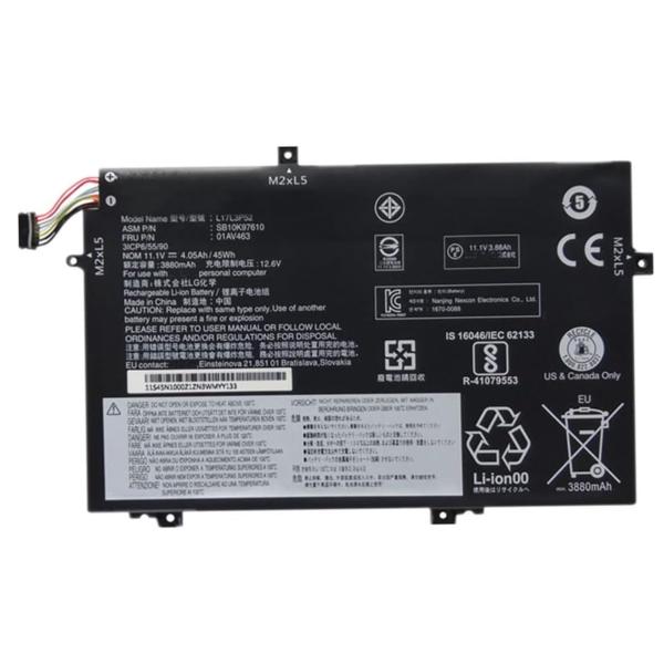 Lenovo レノボ ThinkPad E480 E490 E580 E590 バッテリー 01AV...