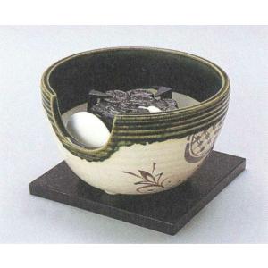茶道具 水屋道具 底瓦 小 朝鮮風炉 鬼面風炉 紅鉢風炉 : 茶道具いまや