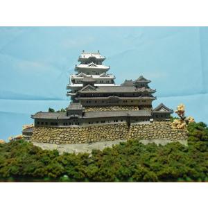 即納　完成品　姫路城1/500スケール　春バージョン　ガラスケース別売｜meizyoudo｜13