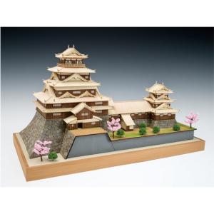 広島城　木製キット　ウッディ  ジョー製｜meizyoudo