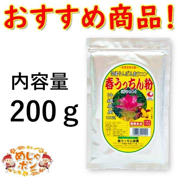 ウコン　春ウコン　沖縄県産 お土産 通販 おすすめ　春うっちん粉詰替え用袋入200g×5個セット う...