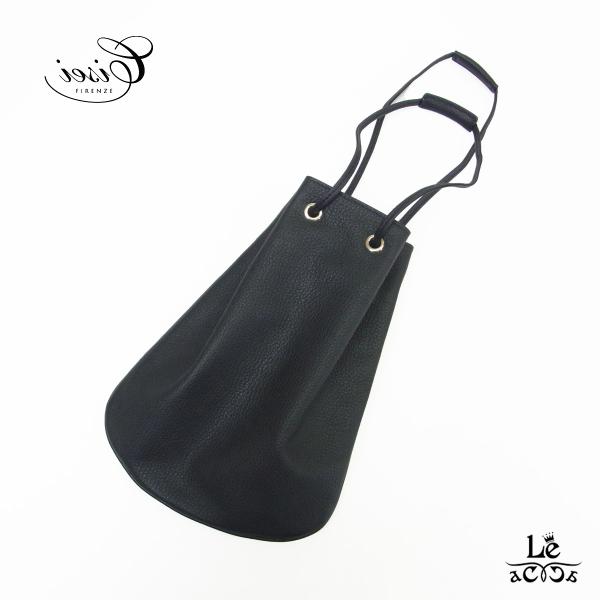 Cisei シセイ グレインレザー ドローストリング バッグ 1200 LD ショルダーバッグ トー...