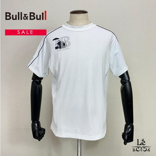 【70％OFF】Bull&amp;Bull ブルアンドブル ゴルフ メンズ モックネック 半袖 カットソー ...