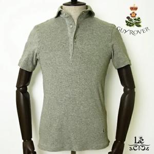 GUY ROVER ギローバー パイル ポロシャツ 半袖 タオル地 カッタウェイ  グレー 灰色 メンズ  国内正規品