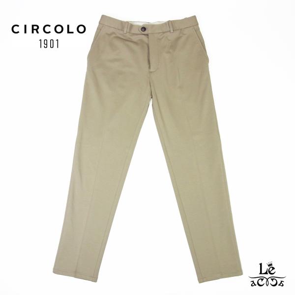 CIRCOLO1901 チルコロ スコティッシュヤーン ジャージー パンツ スラックス セットアップ...