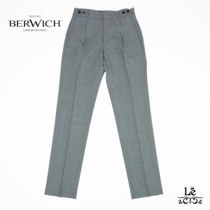 【極美品】BERWICH scotch テーパード スラックス パンツ 46 極美品】BERWICH scotch テーパード スラックス パンツ 46 極美
