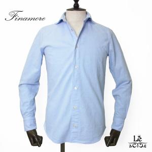 Finamore（フィナモレ） コットン フランネル シャツ BALI 長袖 メンズ