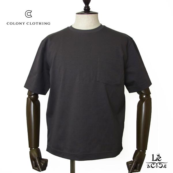 COLONY CLOTHING コロニークロージング  ポケット Tシャツ カットソー クルーネック...