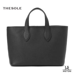 極美品 The Sole Montecarlo ボストントート ブラック THE SOLE（ザソール）MONTECARLO ボストントート トリヨン・モーリス