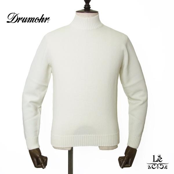 Drumohr ドルモア モックネックニット D7M144L ハイネック セーター メリノウール 8...