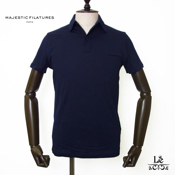 マジェスティック フィラチュール オム MAJESTIC FILATURES HOMME ポロシャツ...