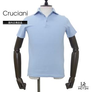 CRUCIANI（クルチアーニ） 鹿の子 ポロシャツ JU1371 メンズ コットン