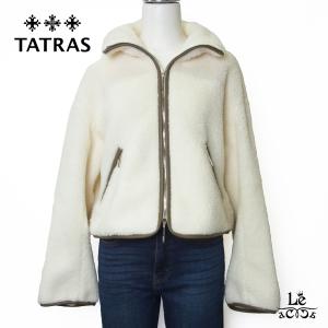 TATRAS（タトラス） ボアブルゾン レディース ホワイト LJXA0039033588