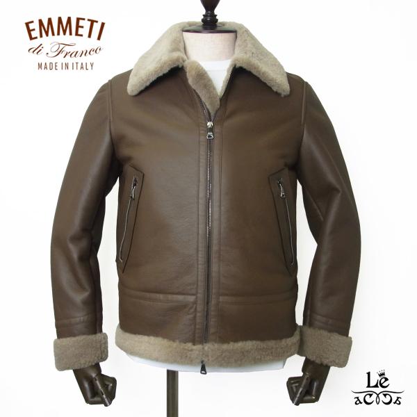EMMETI エンメティ ORWELL MOUTON B3 スペシャル ムートン ジャケット オーウ...