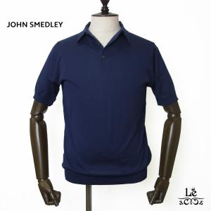 JOHN SMEDLEY（ジョンスメドレー） ポロシャツ コットン 長袖ニット