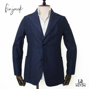 GIANNETTO（ジャンネット） リネン シャツ ネイビー メンズ VINCI FIT