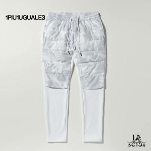 サイズL【未使用】1PIU1UGUALE3 GOLF ダウンバックジップパンツ 未使用 1PIU1UGUALE3 GOLF 5 オフホワイト DOWN BACK ZIP PANTS