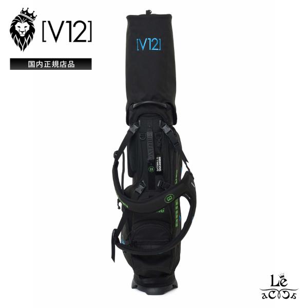 V12 BRIEFING ヴィ・トゥエルブ ブリーフィング コラボ ゴルフ キャディバッグ CR-4...