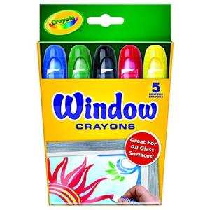 クレヨラ 窓に描けるクレヨン 5色 529765 正規品