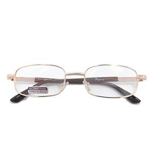 Yellowrock クラシックメタルフレーム老眼鏡 おしゃれリーディンググラス 度数19度数選択可能