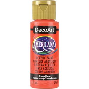 DecoArt アクリル絵具 アメリカーナ 59ml Orange FlameDA-315