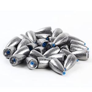 Poisson チューブ入りバレットシンカー 釣り 重り ワーム テキサスリグ