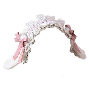 兎耳 うさぎ耳 レディース レース ヘアアクセサリー カチューシャ 髪飾り