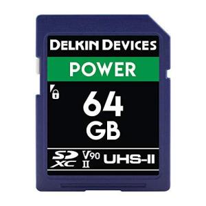 Delkin 64GB Power SDXC 2000X UHS-II  300MB/s read SDカード DDSDG200064