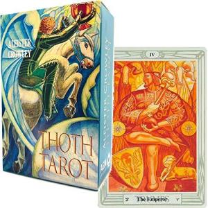 タロットカード 78枚 トートタロット タロット占い   アレイスター クロウリー トート タロット スタンダードサイズ  Aleister