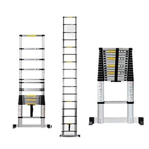 サンパーシー 伸縮はしご スーパーラダー 3.8m/5m/6.2m アルミ製 11段階/13段階/14段階