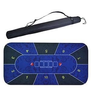 ポーカーマット デジタルプリントラバーフォーム 収納袋付き  本格的 ポーカー テキサスホールデム