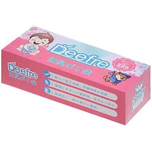 Deefre おむつが臭わない袋 S サイズ 220枚入 赤ちゃん用 おむつ処理袋 十分な容量防臭袋 生ゴミが臭わない袋 厚くて丈夫 ゴミ袋 臭わない