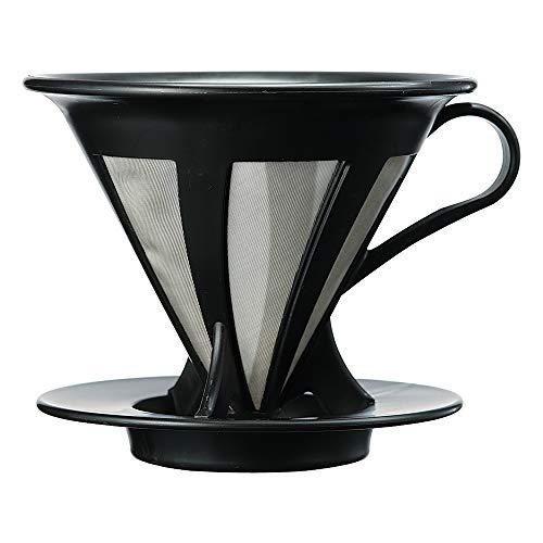 HARIO (ハリオ) ドリッパー カフェオール コーヒー ドリップ 1~4杯用 ブラック CFOD...