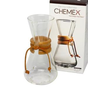[ケメックス] CHEMEX コーヒーメーカー マシンメイド 3カップ用 ドリップ式 [並行輸入品]｜meki5