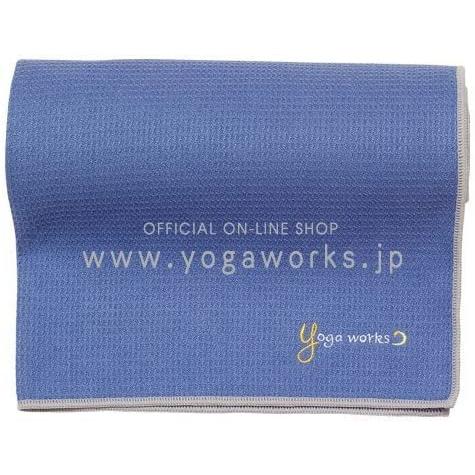 ヨガワークス(Yogaworks) ワッフルヨガラグ グレイパープル YW-A160-C074