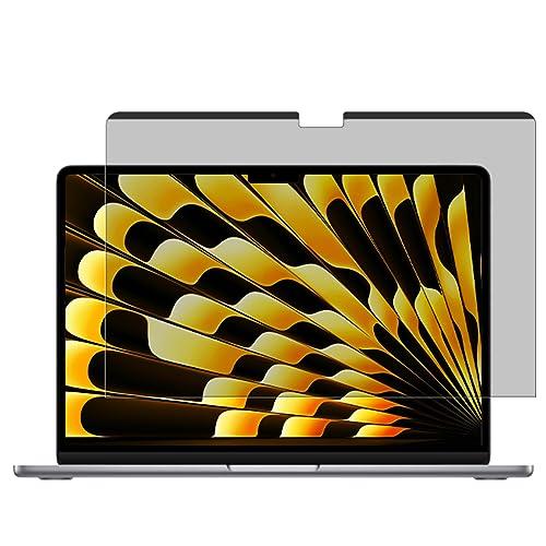 MacBook Air 15 M2 覗き見防止フィルター マグネット式 プライバシーフィルター ブル...
