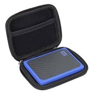 1TB専用保護旅行収納キャリングケース-Hermitshell SSD ポータブル 500GB WD