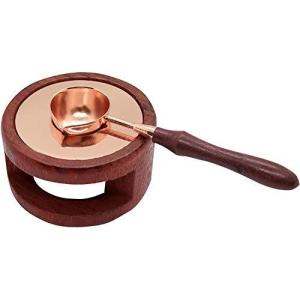 TERA シーリングワックス ワックス炉 シーリング スタンプ スプーン 封蝋 溶融 ワックスシール炉 印鑑封筒 シーリング ワックス溶融ツール クリ