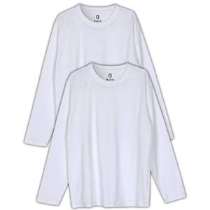 Ballot Tシャツ 無地 長袖 肉厚生地 アンダーシャツ 綿100％ 2枚組