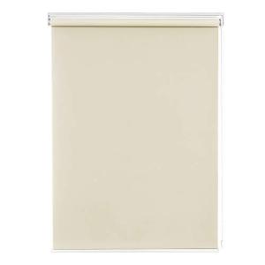 Deconovo ロールスクリーン ロールカーテン 1級遮光 断熱 遮熱 防音 防寒 UVカット 13サイズ 表裏同色 幅80cm 丈220cm ベー