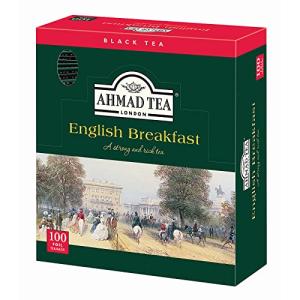 AHMAD TEA アーマッドティー  イングリッシュブレックファースト ティーバッグ 100袋  英国ブランド 個包装｜meko-store
