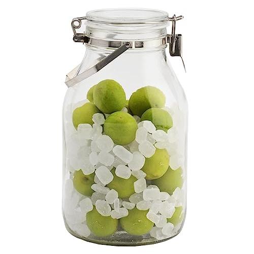 星硝Seishoセラーメイト 取手付 密封瓶 保存容器 梅酒 びん 果実酒 づくり 3L ガラス 日...