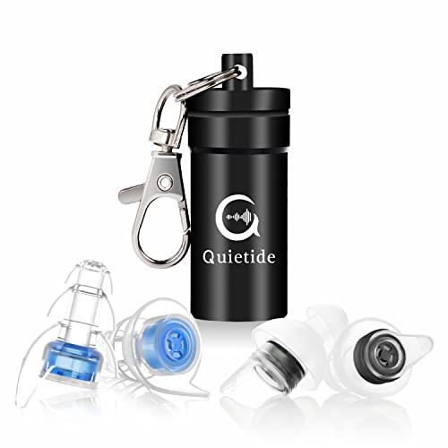 最新のライブ用耳栓 Quietide 耳栓 ライブ イヤープロテクター 聴覚障害予防 コンサートやフ...