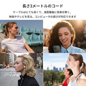 HISAENRT 3.5mm有線イヤホン 3メ...の詳細画像1