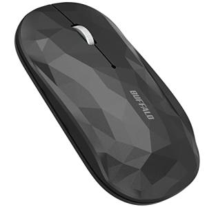 バッファロー ワイヤレス モバイルマウス Bluetooth FLEXUS 薄型軽量 3ボタン 無線 静音 BlueLED MIL規格準拠 dpi切替600/1200 プレゼンテーションモ｜meko-store