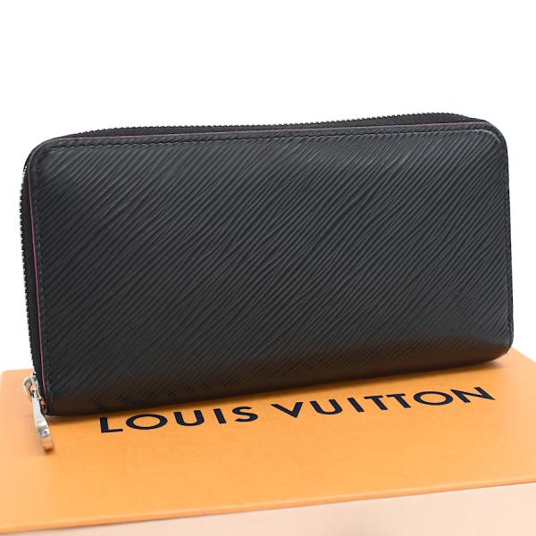 ルイヴィトン ジッピーウォレット 長財布 M64838 エピ レザー ブラック LOUIS VUIT...