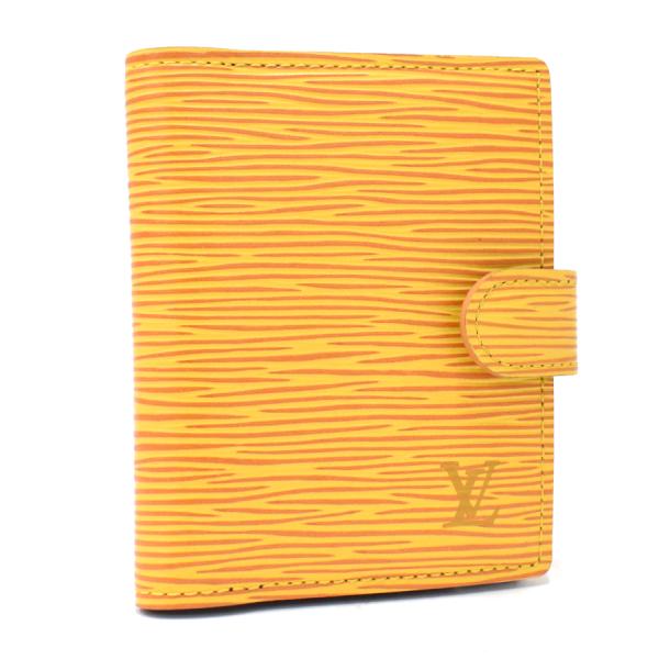 ルイヴィトン 手帳ケース ミニ・アジェンダ R20079 エピ レザー イエロー LOUIS VUI...